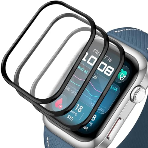 Zerrshoo 3 Stück Schutzfolie für Huawei Watch D2, TPU Hybrid Displayschutz, Flexible Alternative zu Panzerglas, 3D Vollabdeckung (Full Cover), Kratzfest & Bruchsicher, HD Klar, Anti-Fingerabdruck