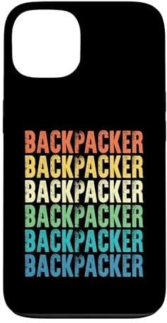 Hülle für iPhone 13 Backpacker - Bunt