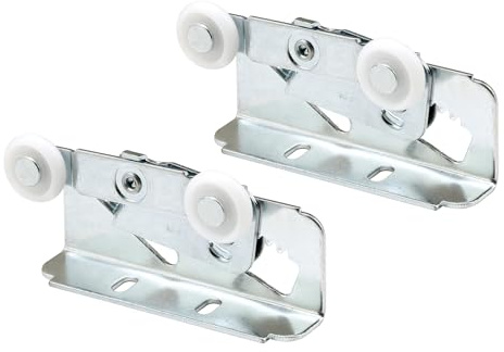 Prime-Line N 6531 Doppeltaschen, 2 Rollen, Kunststoff, Mühle, 7/8