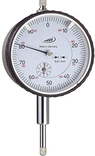HELIOS-PREISSER 0701110 Messuhr mit Durchmesser 58 mm, 10 mm
