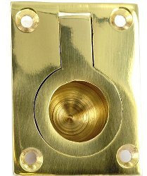 SEC Flush Ring Handle BRS S2650
