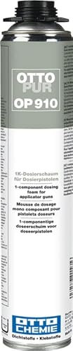 OTTOPUR OP 910 Dosierschaum mit sehr guter Schall- und Wärmedämmung 750 ml Aerosol Dose