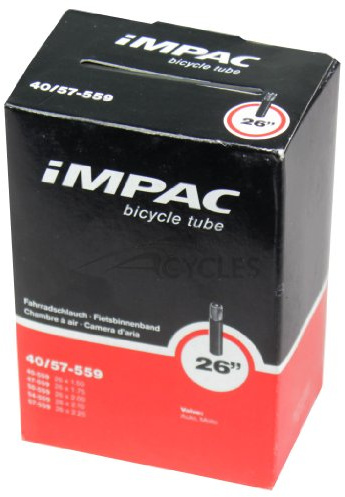 Impac Fahrrad-Ersatzschlauch Schrader-Ventiltyp