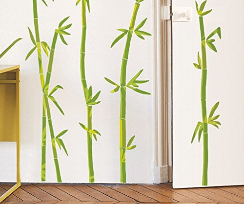 Home Stickers HOST1517 Stickers muraux décoratifs Motif pousses de bambou