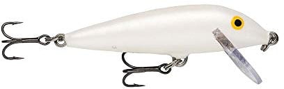 Rapala CountDown Lure with Two No. 10 Hooks, 0.9-1.8 m Swimming Depth, 5 cm Size, Pearl UV