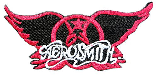 Aerosmith Aufnäher zum Aufbügeln, bestickt, 9 cm