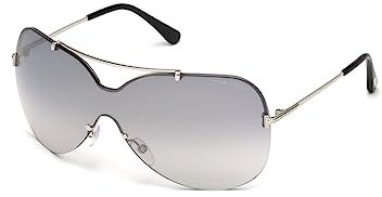 Tom Ford Sunglasses Ft0519 16C 00 Occhiali da Sole, Argento (Silber), 145 Donna