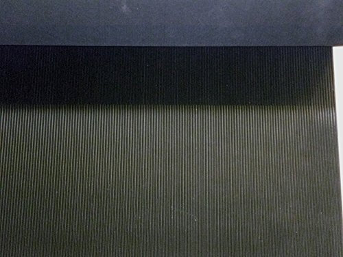 Camthorne Bench and Worktop Protector Ribbed Rubber Matting x 1.2m wide 3mm Thick Antislip - Premium Quality Rubber Mat (3mtr (length))