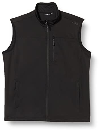 CMP Gilet Light Softshell 30a9317 Gilet, Uomo, Nero, 56