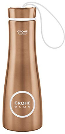 Grohe 40848DL0 Blue Thermo-Trinkflasche, warm sunset gebürstet