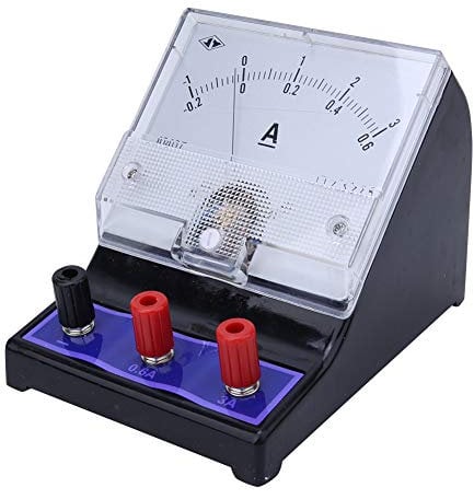 Pssopp Labor Analoges Amperemeter Lern Overhead Projektions Amperemeter Gleichstrom Strommesser für Physikunterrichts Werkzeuge Schulklasse Zubehör