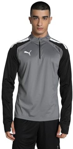 PUMA Herren Sweater, Smoked Pearl-Puma White, L