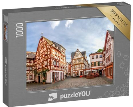 puzzleYOU: Puzzle 1000 Teile „Altstadt von Mainz, Deutschland“ – aus der Puzzle-Kollektion Main, Mainz, Hessen, Regionale Puzzles Deutschland