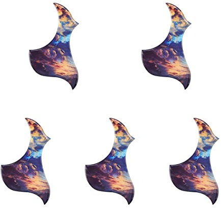 5 Stücke Impact Plate Für Elektroakustische Gitarre Scratch Plate Pickguard Schutzbrett Für Gitarrenteile