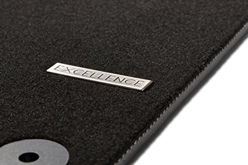 TEXER Textil Fußmatten Passend für Mercedes-Benz CLK A208 Bj. 1997-2002 Excellence
