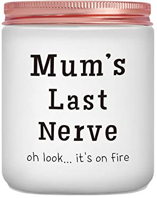 Mothers Day Gifts for Mum from Daughter Son, Funny Mum Candle, Mum Gift for Birthday Mother's Day Christmas, Presents for Mum Mummy Mother Step Mum