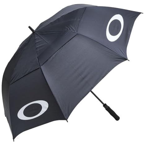 Oakley Unisex-Erwachsene Black Turbinen-Regenschirm, Blackout, U