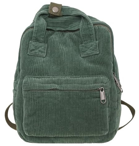 DWDC Rucksack für Frauen, Mini-Rucksack, Cord-Rucksack, leichte Tagestasche, minimalistischer Rucksack, Sling-Tasche, Tragetasche, Geschenk für Sie oder Ihn, 5 Farben verfügbar
