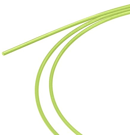 QUARKZMAN 5 Stück PMMA Glasfaserkabel, 1.00mm x 0.15m Farbiges Lichtleiter Fluoreszierende Optische für Zielvorrichtung, Grün