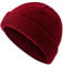 OneChance Beanie Mütze für Herren und Damen,Warme Winter Mütze,Weiche Strickmütze,Unisex Strickmütze für Winter und Herbst Burgunderrot