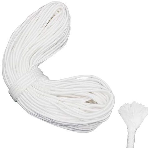 Ultra-Durable Picture Hanging Cord - 20M Long, 3mm Thick Braided Nylon Wire for Secure Photo Frame & Wall Decor Mounting