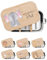 wunderwunsch® - Personalisierte Brotdose für Kinder - Robuste und Individuelle Edelstahl Brotdose mit Namen - Personalisierte Geschenke für Kinder (klein Edelstahl,Elefant)