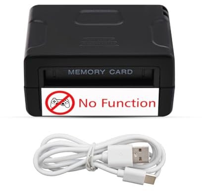 Muuoeou For PS1 Card Reader Memory Card Save Game Data to PC Memory Card Reader Adapter for PS1 PXS Game Consoles