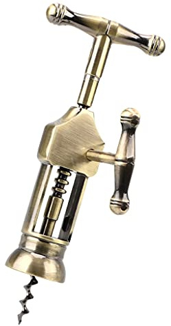 HAODUOO Korkenzieher, Flaschenöffner, Gadgets, Zahnstange, Ritzel, Korkenzieher, Bar-Werkzeuge im Vintage-Stil(XX Large)