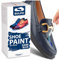 SULPO Teinture pour chaussures, bleu marine, 75 ml, idéale pour l'entretien du cuir grainé, entretien efficace du cuir pour chaussures, sacs et accessoires