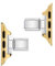 Italian Charm Bracelet Apple Watch Band Connectors Compatible for Apple Watch Strap Adapter Replacement Link Attachment for iWatch - SE,Series 4,5,6,7,8,9,10 Cases(40/41/42mm),Gold