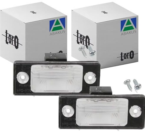 BandelOne 2x Abakus C5W Kennzeichenleuchte | 2x 053-10-920 passend für Bora Golf Passat Touareg