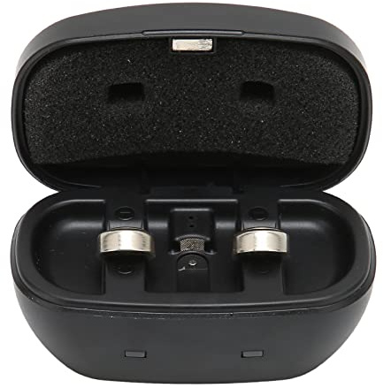 Xiuganpo Boîte de Chargement de Piles Bouton A675 Rechargeables par USB, pour Appareils Auditifs, Longue Durée et Portable pour Personnes âgées