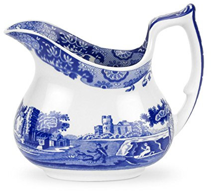 Spode Blue Italian Creamer (Blue, White)