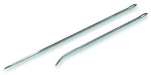 Aiguille à brider professionnelle La Brunoise - Argentée, Extra fine, 250mm
