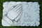 Beton Figur Tafel mit Aufschrift Du fehlst Länge 30 cm Grabdekoration Grabstein Grab Deko