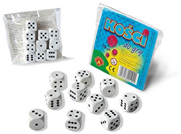 Kosci do gry 10 sztuk