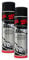 Kwasny Schwarz Matt Lackspray 500Ml Spraydose Autolack Sprühlack 288 921 Racing 2X