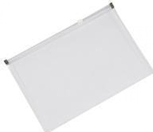 Q-Connect Document Zip Wallet A5 Transparent