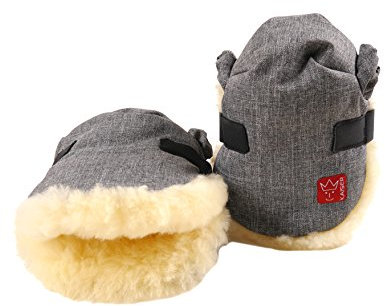 Kaiser Twoolly Handwärmer 6573470, anthrazit melange