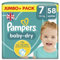 Pampers Baby-Dry-Windeln, Größe 7, 58 Stück