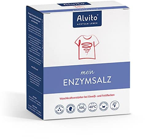 Alvito Enzymsalz Ökologisches Waschmittel, Nachfüllpack 1000g