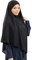 Lamis Hijab – Khimar Hijab – Jilbab für Damen Gr. Einheitsgröße, Schwarz