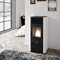 Eva Calòr Milly Stufa a Pellet: Colore - Bianco
