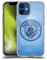 Head Case Designs Offizielle Manchester City Man City FC Blau Obsidian Mono Abzeichen Geometrisch Soft Gel Handyhülle Hülle kompatibel mit Apple iPhone 12 Mini