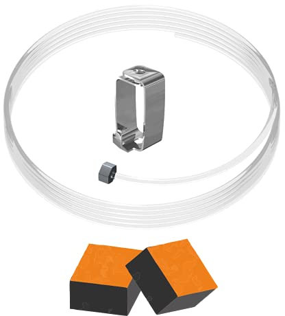 Pack de hilos de perlón Slider Artiteq + gancho deslizante 4 kg + estabilizadores (250 cm)