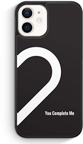 You Complete Me #02 - Silikon Hülle für iPhone 13 - Motiv Design Partner Pärchen Liebe Cool Schön Spruch Zitat - Cover Handyhülle Schutzhülle Case Schale