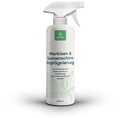 eco:fy Markisen und Sonnenschirm Imprägnierung Spray Sonnensegel Schutz vor Feuchtigkeit und Schmutz UV-stabil (0,5 Liter)