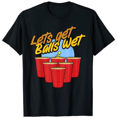 Beer Pong Turnier Bierpong T-Shirt