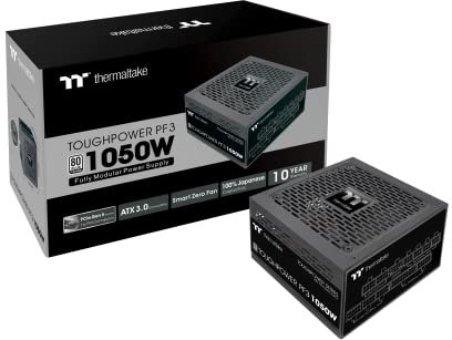 Thermaltake Toughpower PF3 1050W | ATX 3.0 | PCIe Gen 5 | 80Plus Platin Zertifiziert | voll-modular