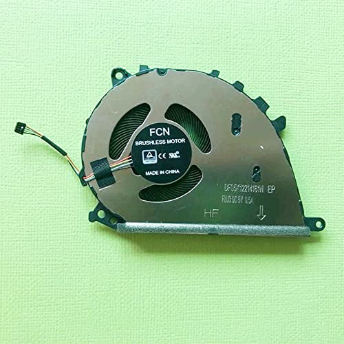 VKMKV Ordinateur Portable Refroidisseur CPU Ventilateur adapté for ASUS Zenbook 13 UX325 14 UX425E UM425 DC5V DFS5K12214161N FNJ3 AMD Ryzen 7 4700U Nouveau